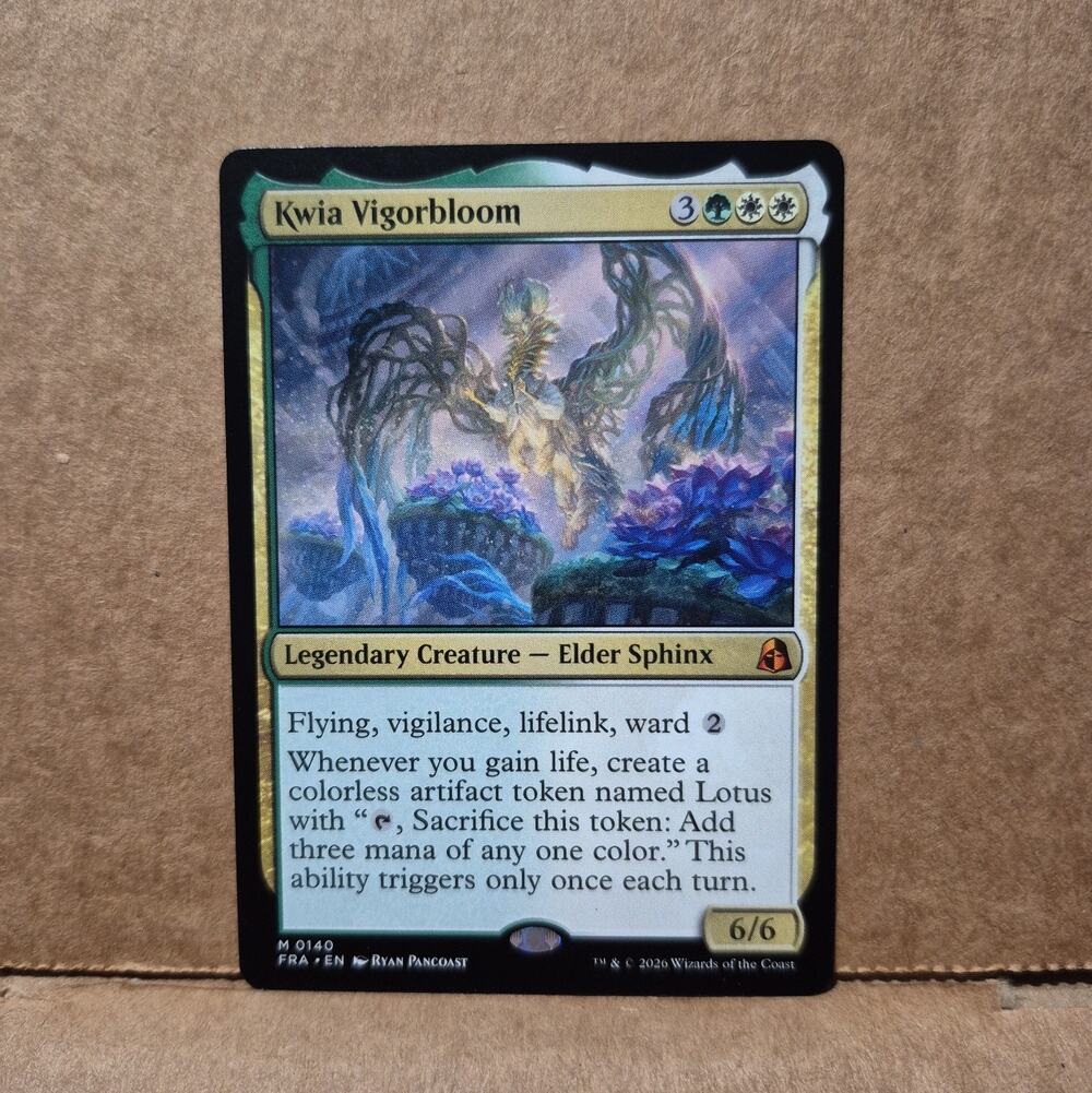 MTG Kwia Vigorbloom 140 Reality Fracture Elder Sphinx Magic The Gathering NM
